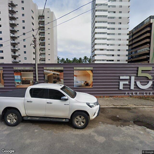 Imagem estática do "Street View" da localização