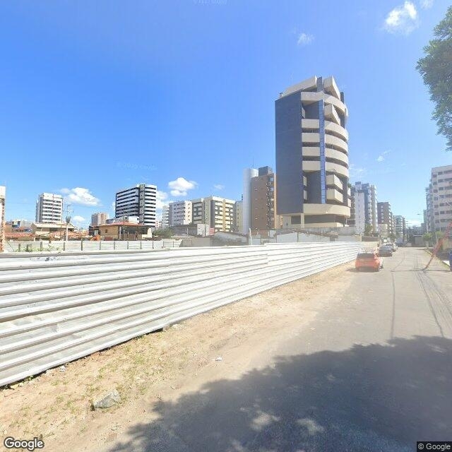 Imagem estática do "Street View" da localização