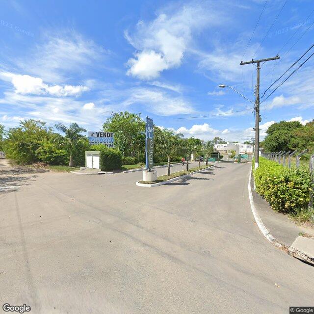 Imagem estática do "Street View" da localização