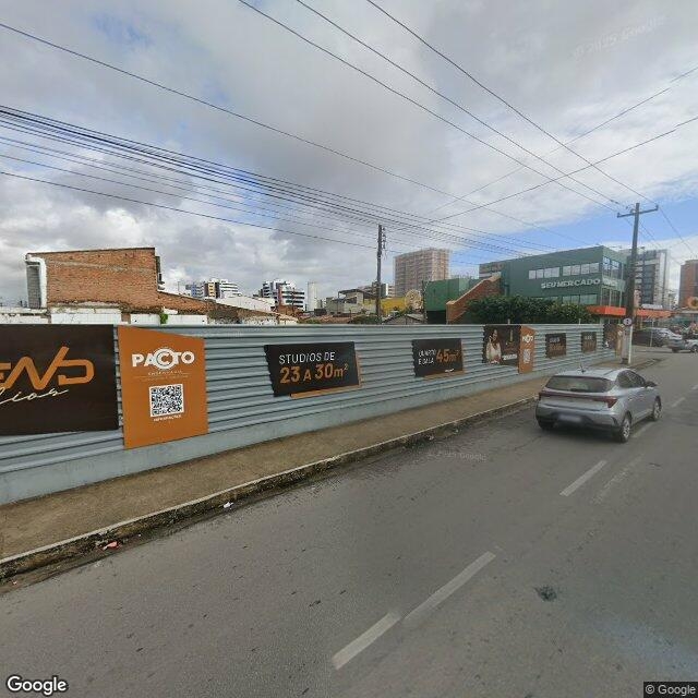 Imagem estática do "Street View" da localização