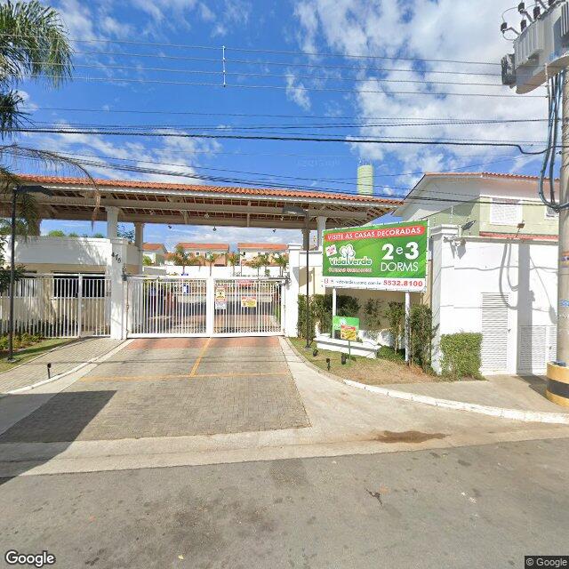 Imagem estática do "Street View" da localização