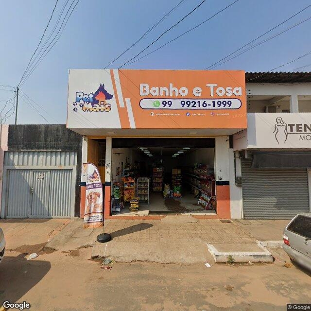 Imagem estática do "Street View" da localização