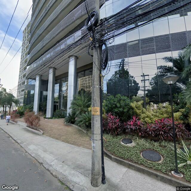 Imagem estática do "Street View" da localização