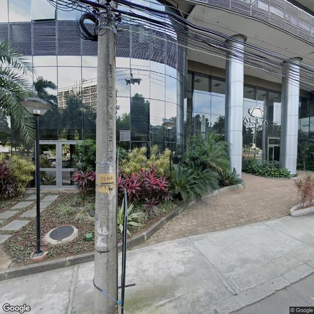 Imagem estática do "Street View" da localização