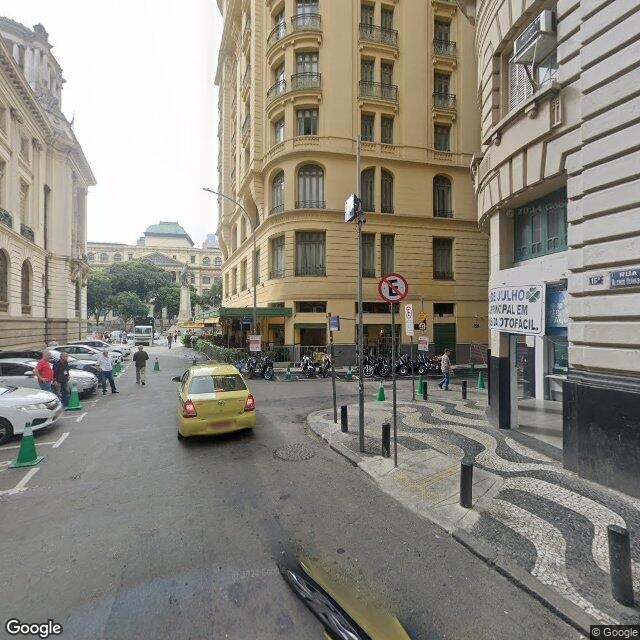 Imagem estática do "Street View" da localização