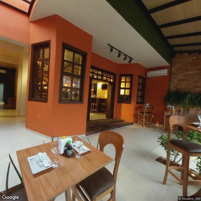 Imagem estática do "Street View" da localização