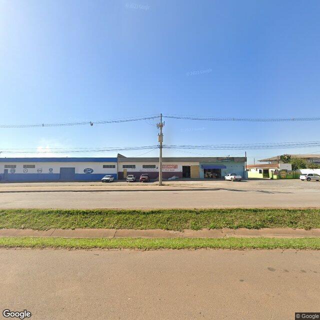 Imagem estática do "Street View" da localização