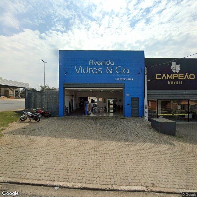 Imagem estática do "Street View" da localização