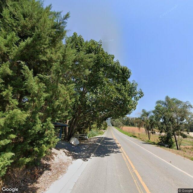 Imagem estática do "Street View" da localização