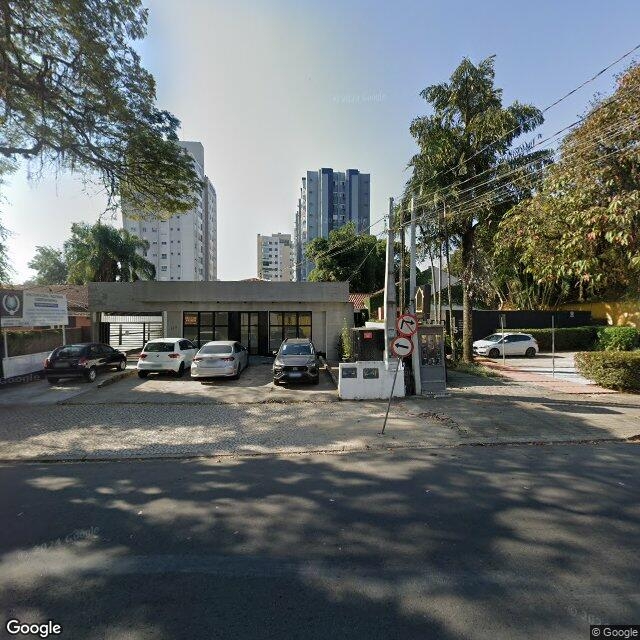 Imagem estática do "Street View" da localização