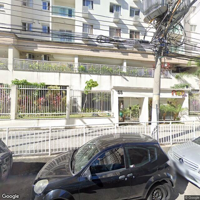 Imagem estática do "Street View" da localização