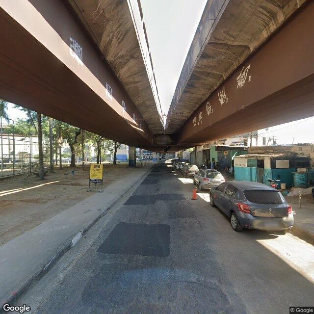 Imagem estática do "Street View" da localização