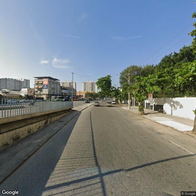 Imagem estática do "Street View" da localização