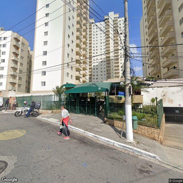 Imagem estática do "Street View" da localização