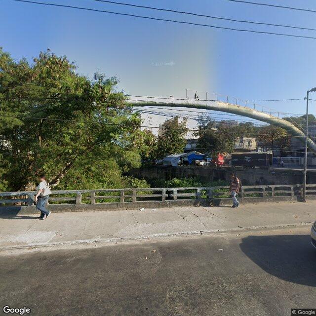 Imagem estática do "Street View" da localização