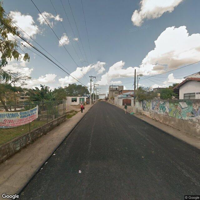 Imagem estática do "Street View" da localização