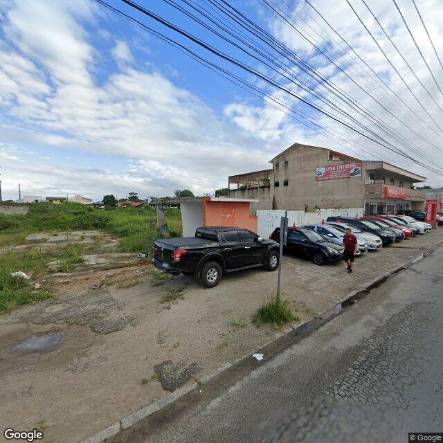 Imagem estática do "Street View" da localização