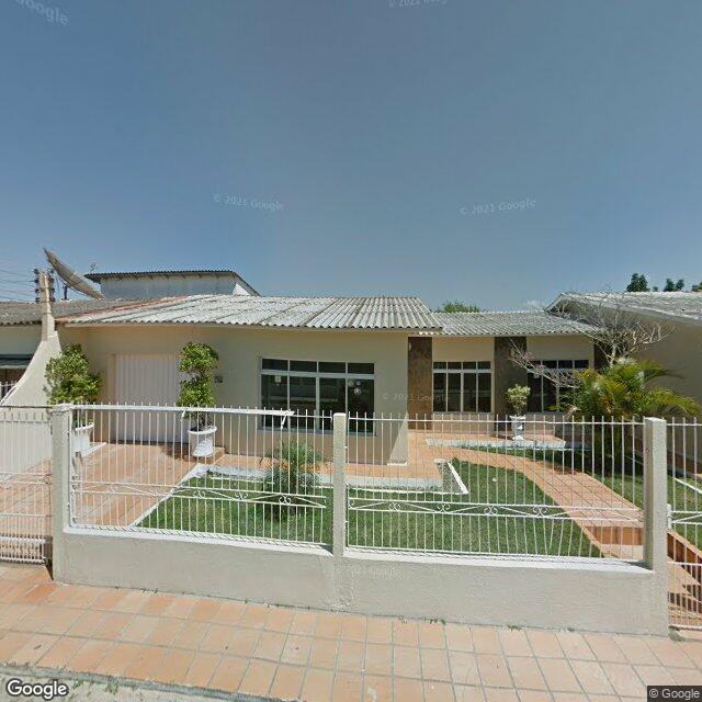 Imagem estática do "Street View" da localização