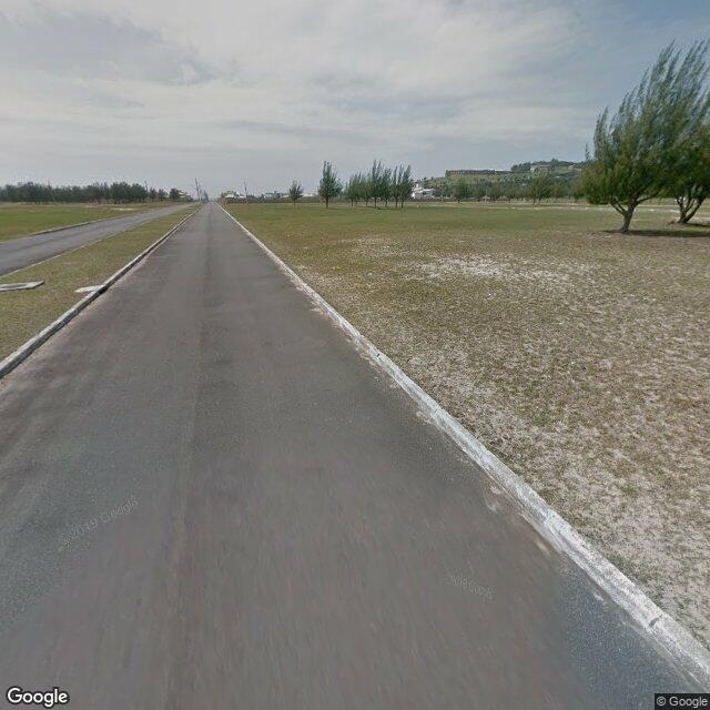 Imagem estática do "Street View" da localização