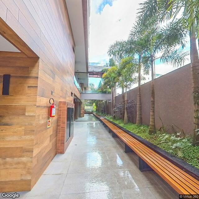 Imagem estática do "Street View" da localização