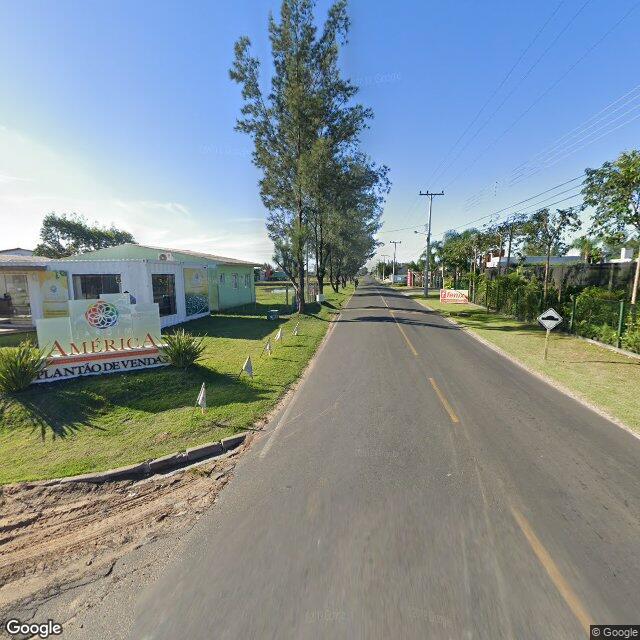 Imagem estática do "Street View" da localização