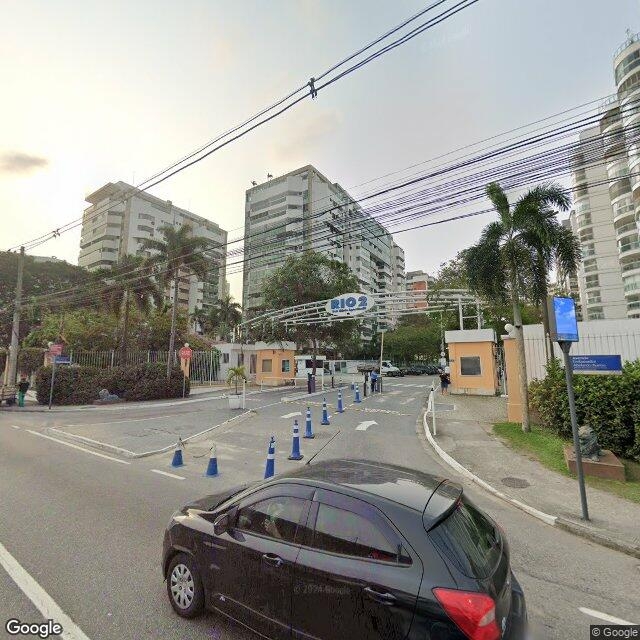 Imagem estática do "Street View" da localização