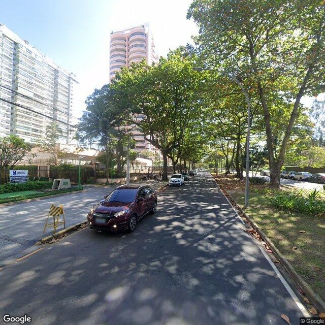 Imagem estática do "Street View" da localização