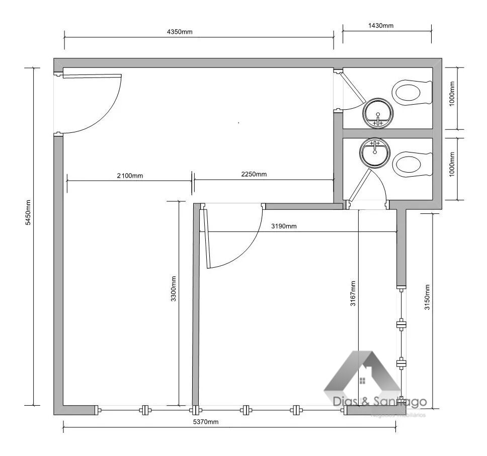 Conjunto Comercial-Sala à venda, 34m² - Foto 7