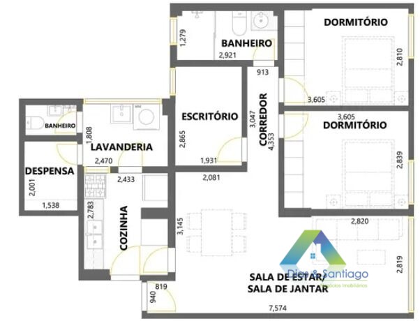 Apartamento à venda com 3 quartos, 82m² - Foto 15