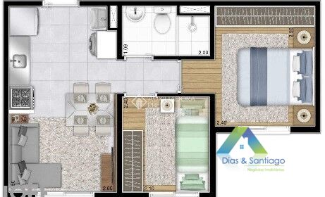 Apartamento, 2 quartos, 32 m² - Foto 28