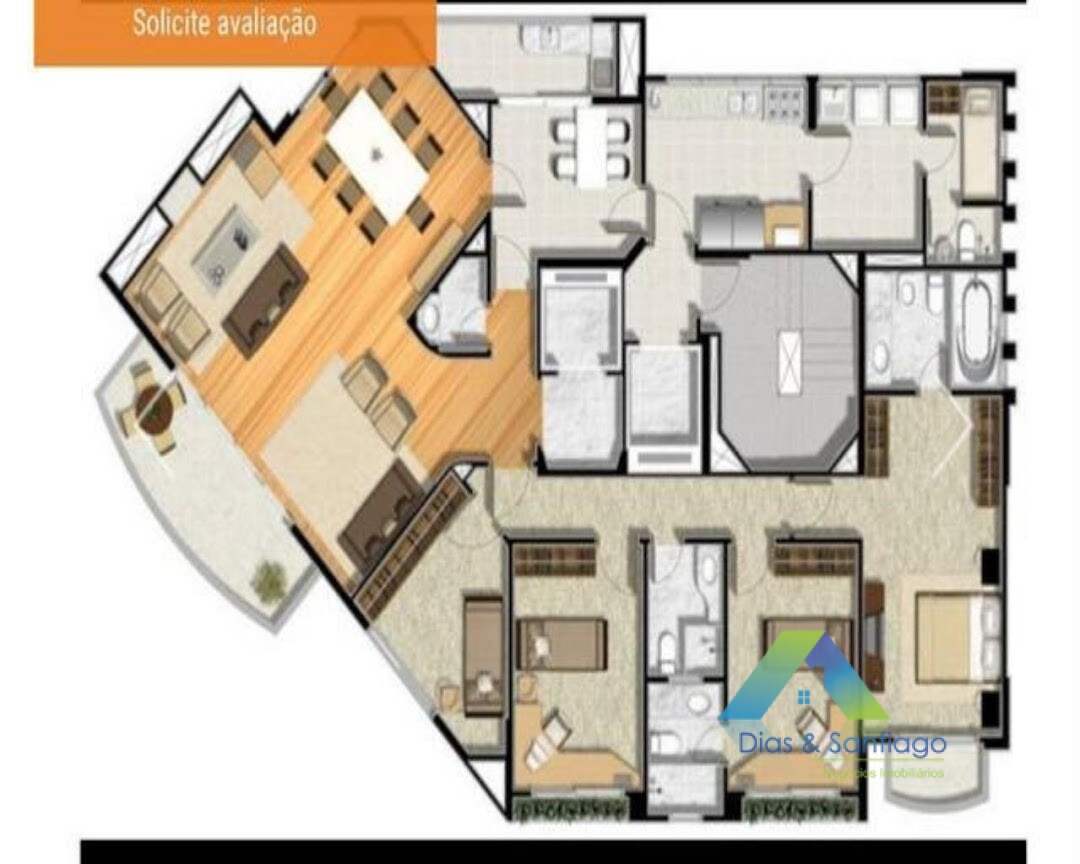 Apartamento à venda com 1 quarto, 72m² - Foto 5