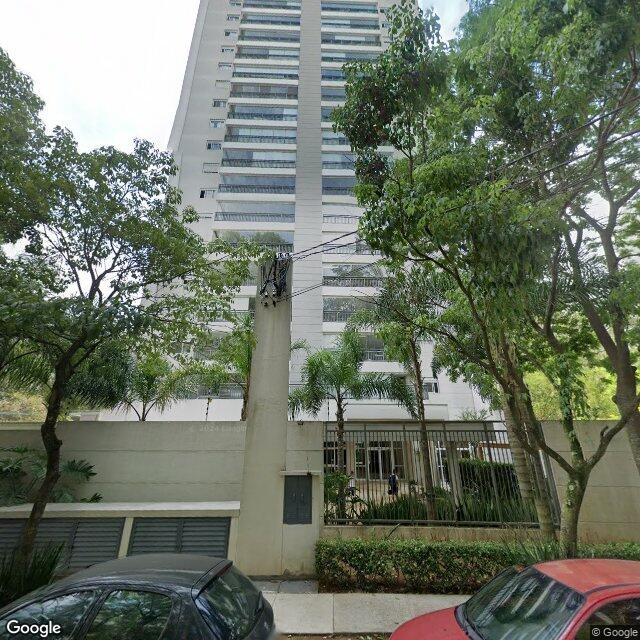 Imagem estática do "Street View" da localização