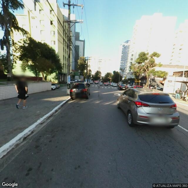 Imagem estática do "Street View" da localização