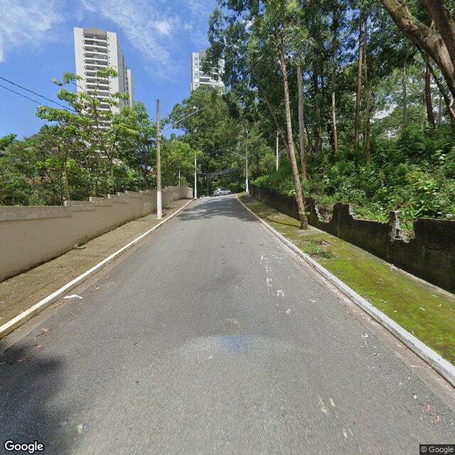 Imagem estática do "Street View" da localização