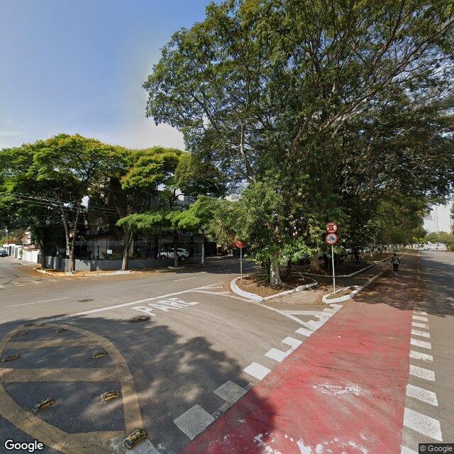 Imagem estática do "Street View" da localização