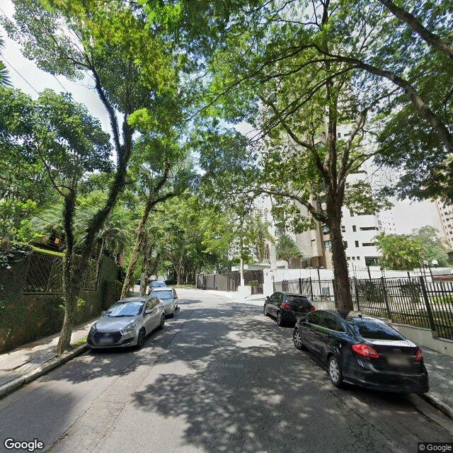 Imagem estática do "Street View" da localização