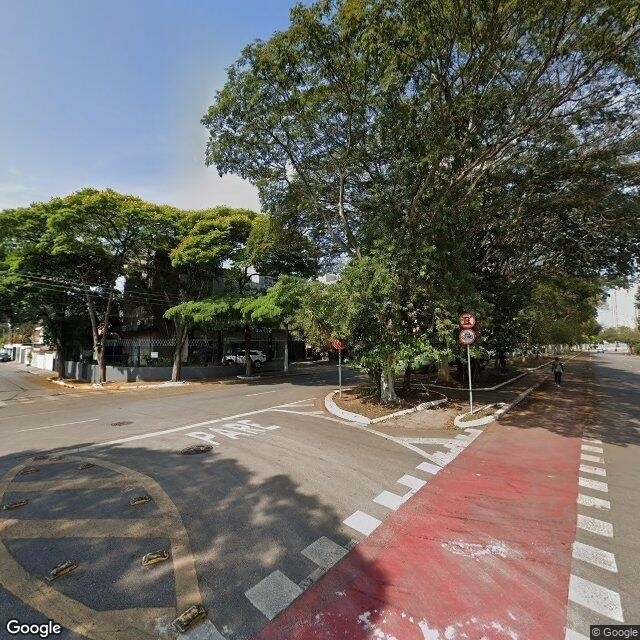 Imagem estática do "Street View" da localização