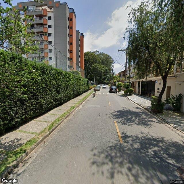 Imagem estática do "Street View" da localização