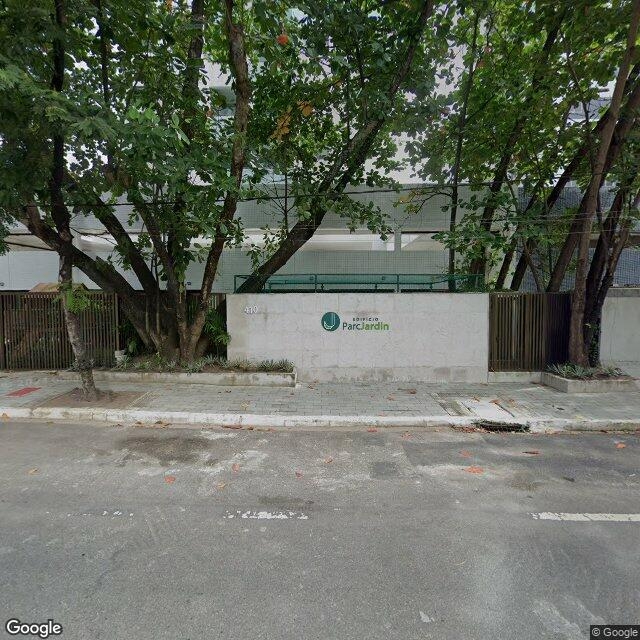 Imagem estática do "Street View" da localização