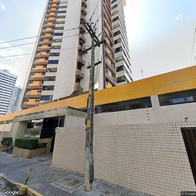 Imagem estática do "Street View" da localização