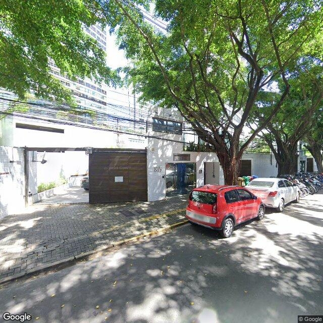 Imagem estática do "Street View" da localização