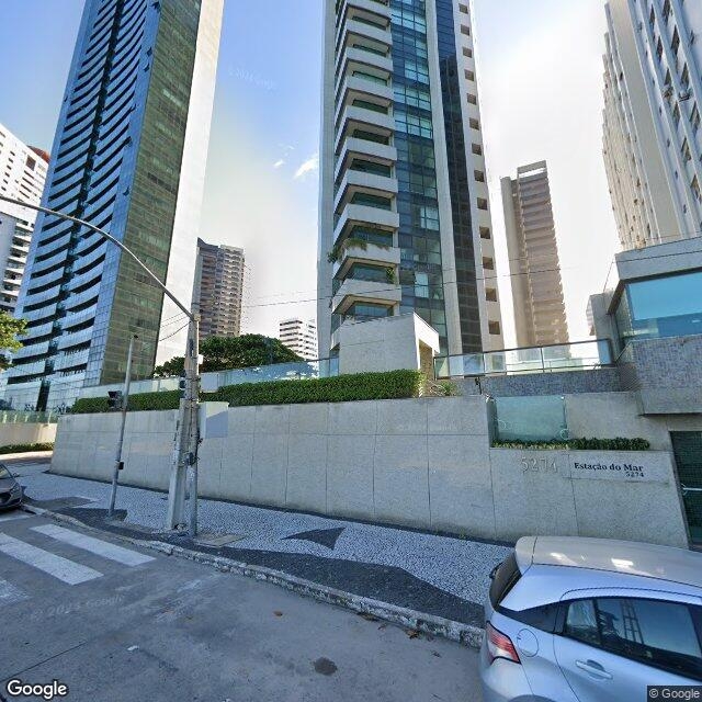 Imagem estática do "Street View" da localização