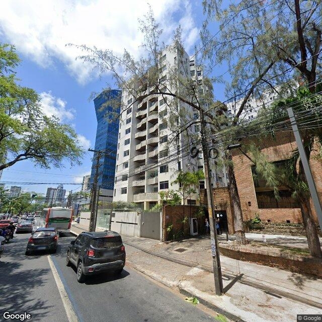 Imagem estática do "Street View" da localização