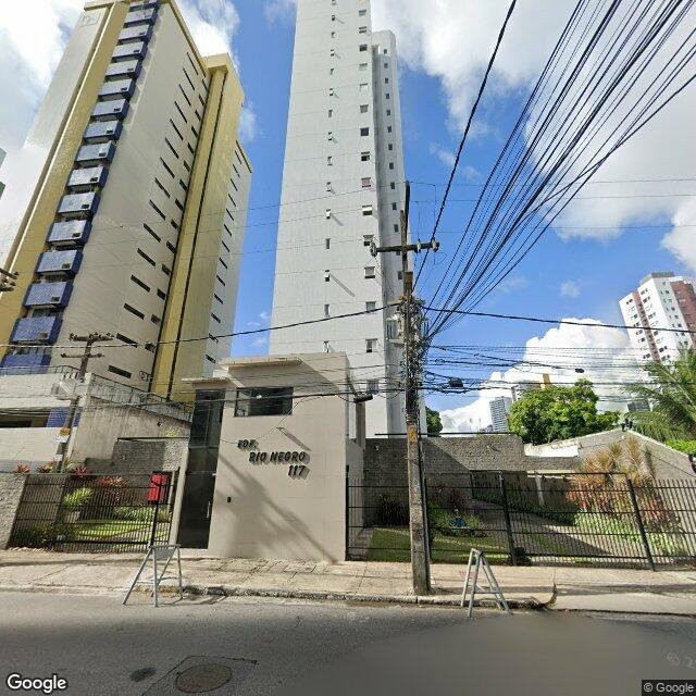 Imagem estática do "Street View" da localização