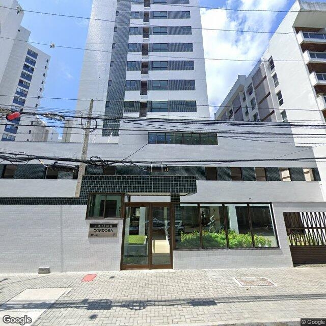 Imagem estática do "Street View" da localização