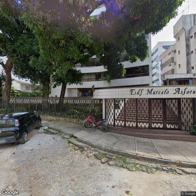 Imagem estática do "Street View" da localização