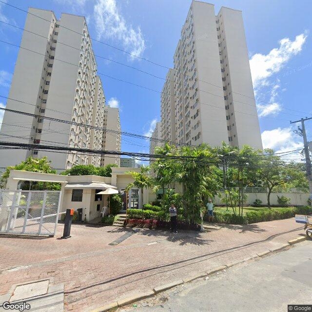 Imagem estática do "Street View" da localização