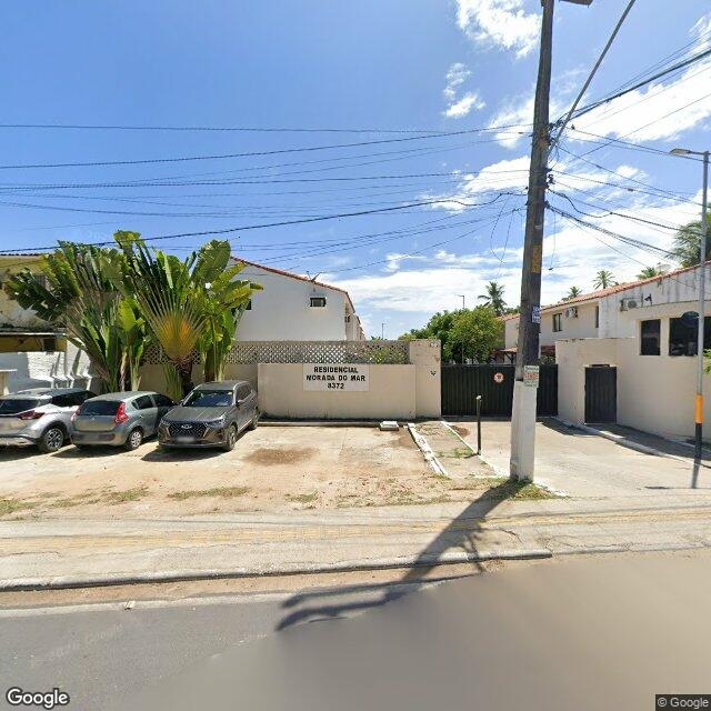 Imagem estática do "Street View" da localização