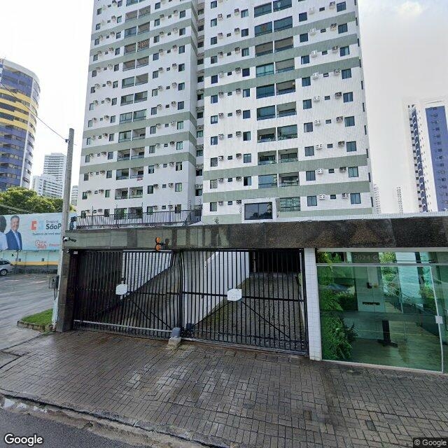 Imagem estática do "Street View" da localização