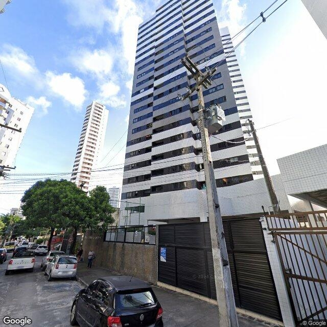 Imagem estática do "Street View" da localização